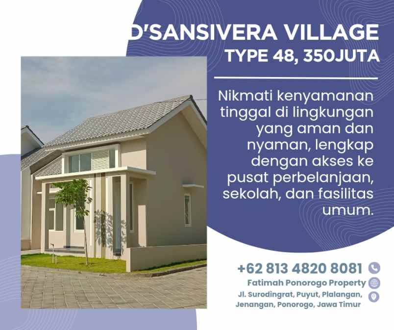 dijual rumah surodingrat puyut