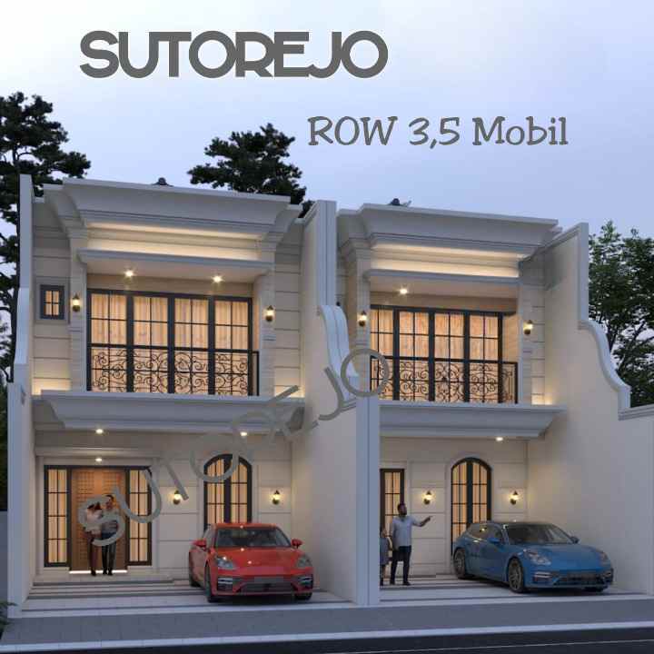 dijual rumah sutorejo