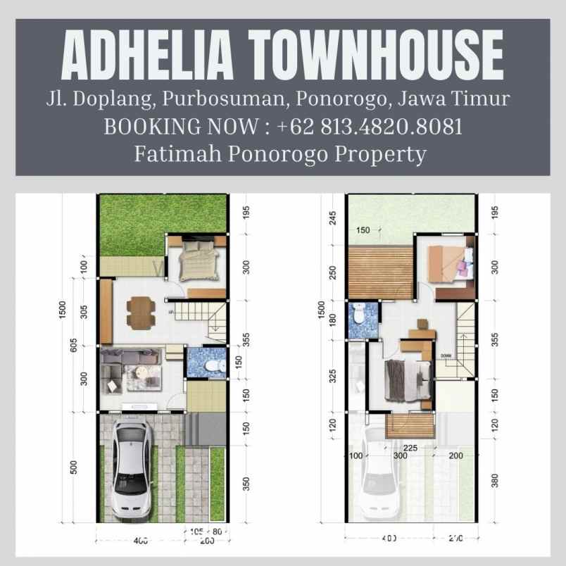 dijual rumah terakhir 2 lantai syariah ponorogo