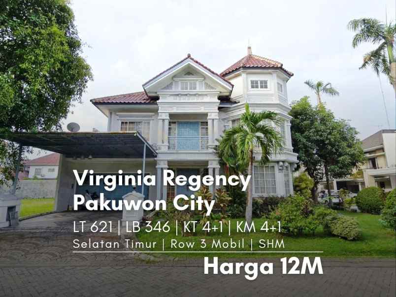 dijual rumah virginia regency