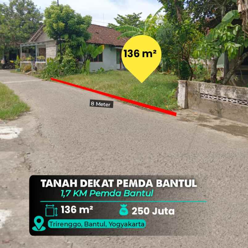 dijual tanah bantul