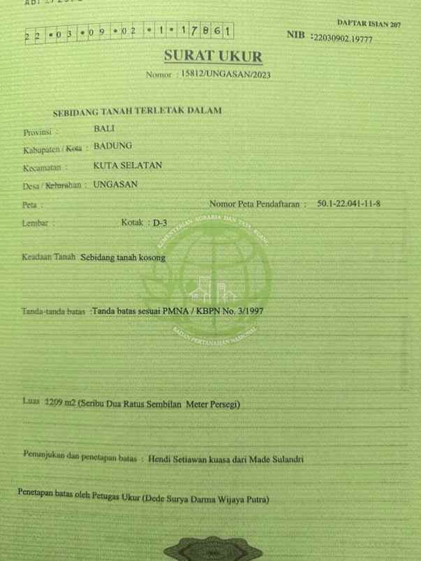 dijual tanah bukit bintang