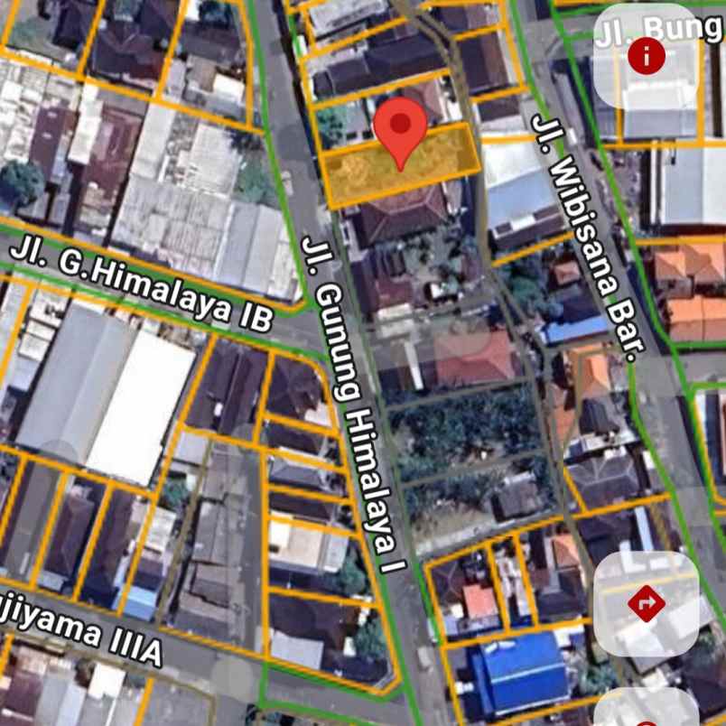 dijual tanah buluh indah