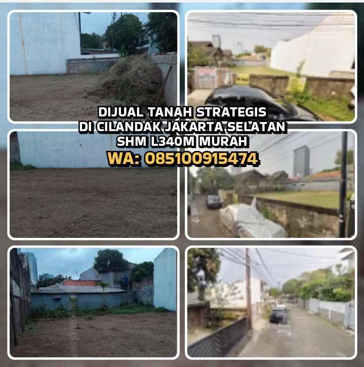 dijual tanah cilandak jakarta selatan