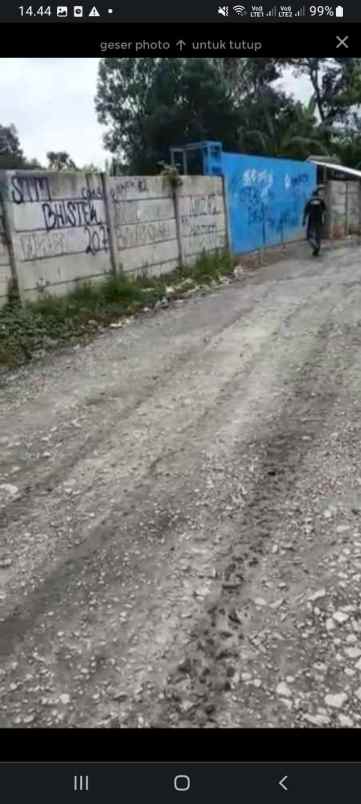 dijual tanah desa sukasari kec rumpin