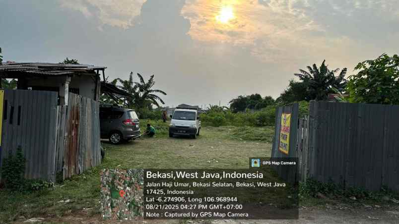 dijual tanah jalan h umar