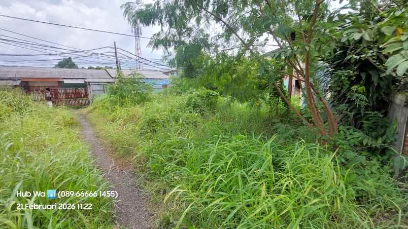 dijual tanah jalan raya dadap kosambi