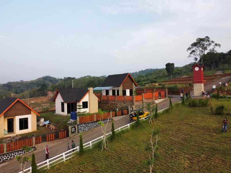 dijual tanah jalan raya puncak dua
