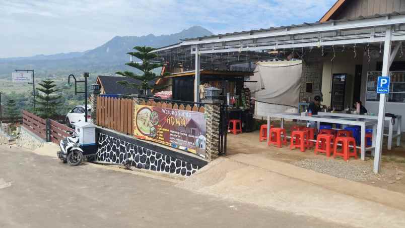 dijual tanah jalan raya puncak dua