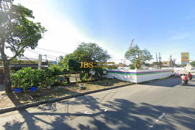 dijual tanah jl asrama simp seberang