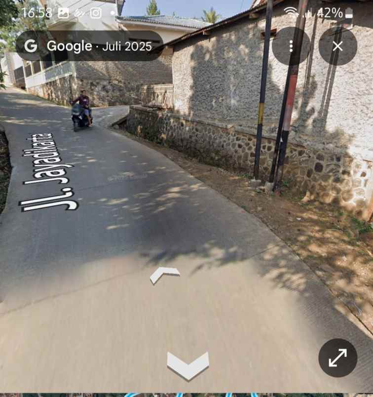 dijual tanah jl jayadikarta cihanyir