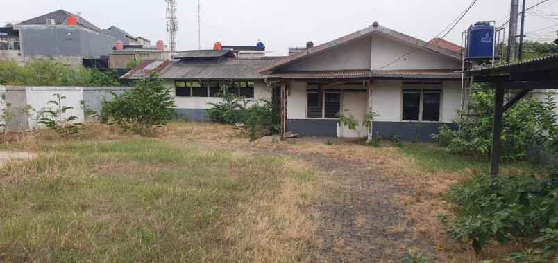 dijual tanah jl kemang sari iv no 1
