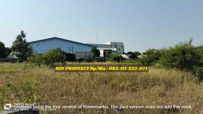 dijual tanah jl marunda makmur segara