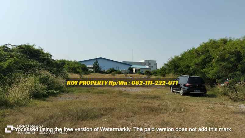 dijual tanah jl marunda makmur segara