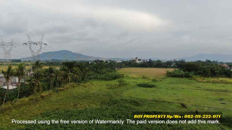 dijual tanah jl raya bojonegara cilegon