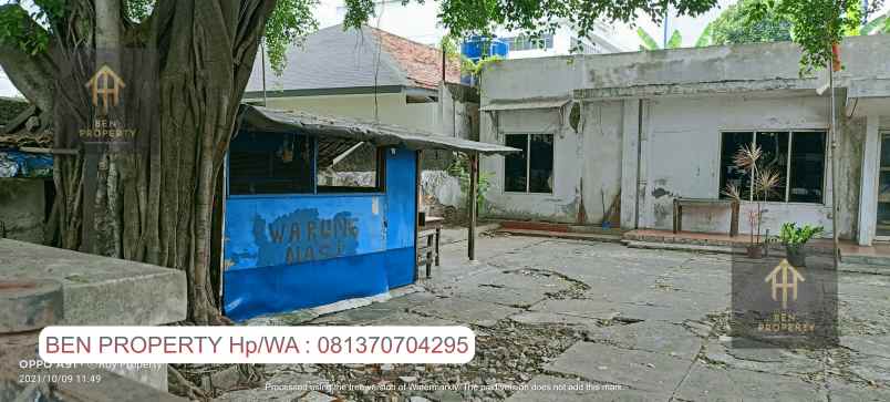 dijual tanah jl tanah ii petojo selatan