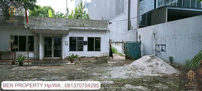 dijual tanah jl tanah ii petojo selatan