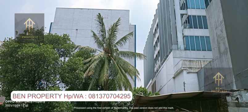 dijual tanah jl tanah ii petojo selatan