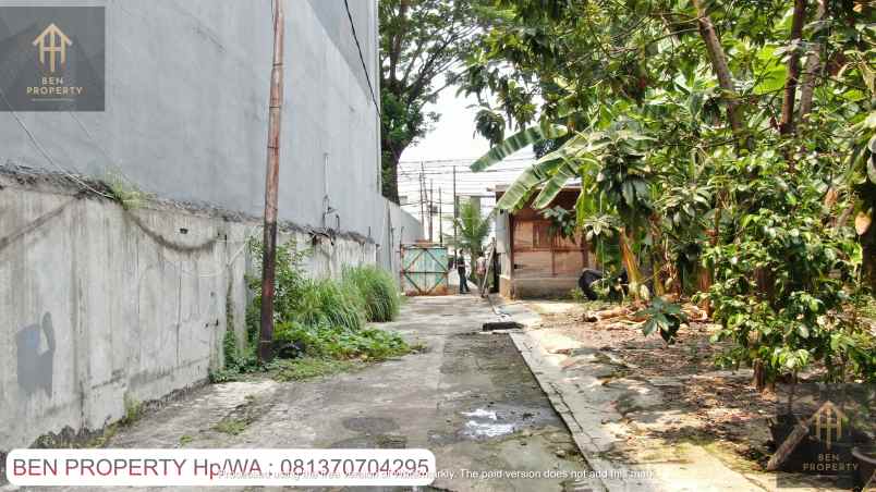dijual tanah jl tanah ii petojo selatan
