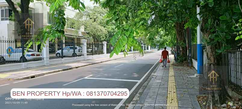 dijual tanah jl tanah ii petojo selatan