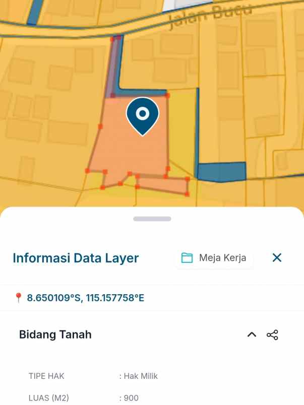 dijual tanah kerobokan canggu