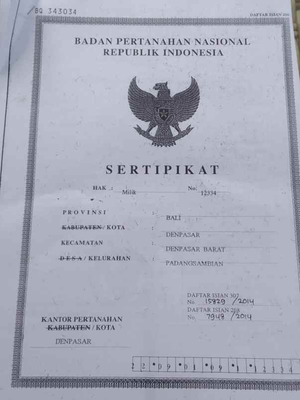 dijual tanah mahendradata