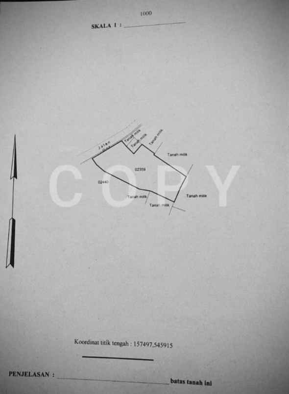 dijual tanah pantai mengening