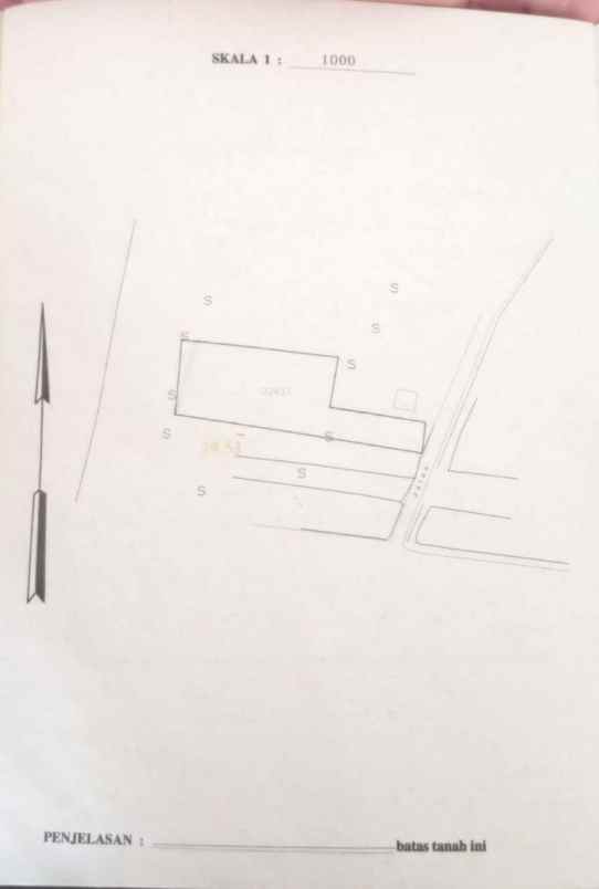 dijual tanah sawah produksi