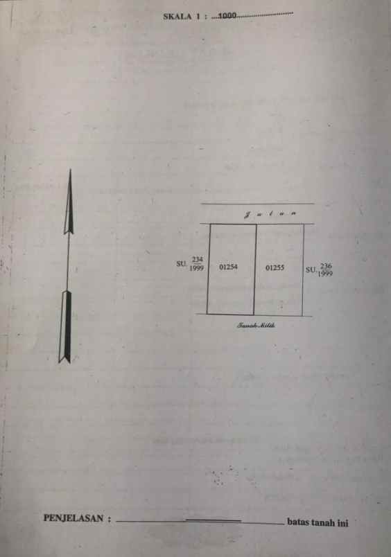 dijual tanah teuku umar barat