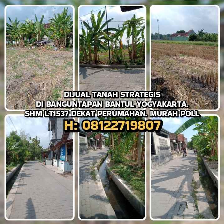 dijual tanah wirokerten banguntapan bantul