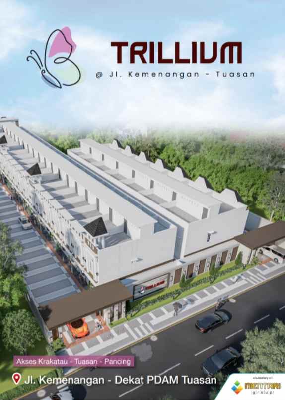 dijual villa jalan kemenangan tuasan