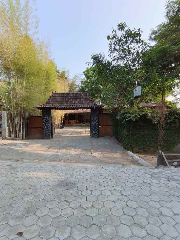 dijual villa joglo jl wonosari yogyakarta