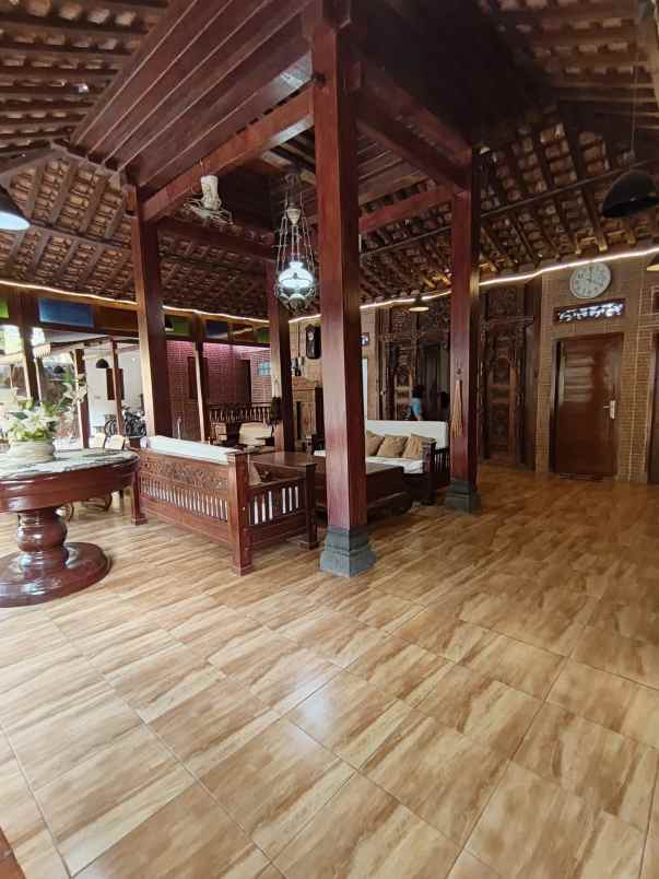 dijual villa joglo jl wonosari yogyakarta