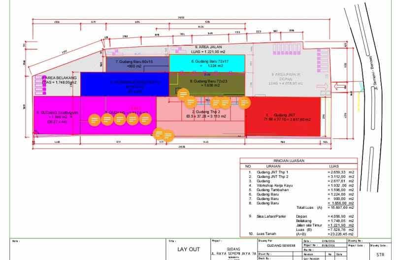 disewakan gudang di raya sememi surabaya