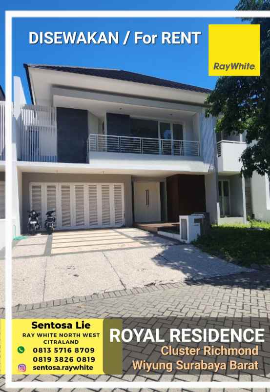 disewakan rumah jalan royal residence
