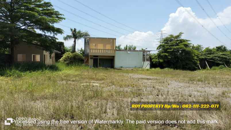 disewakan tanah jl pltgu muara tawar