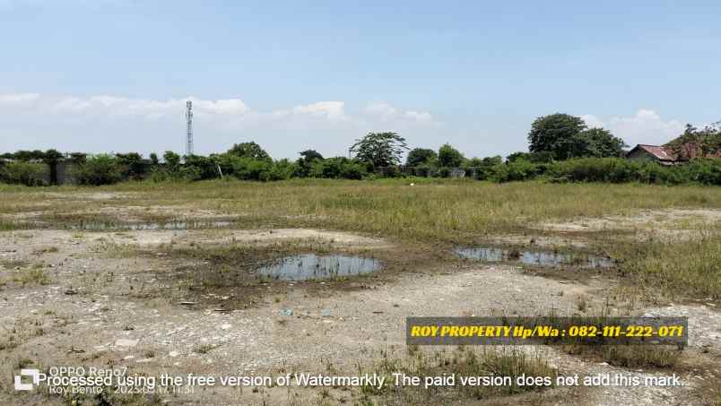 disewakan tanah jl pltgu muara tawar