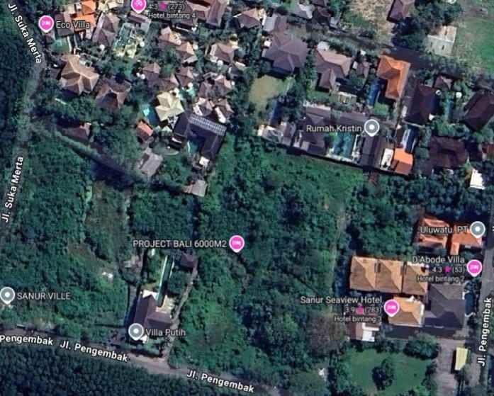 disewakan tanah sanur