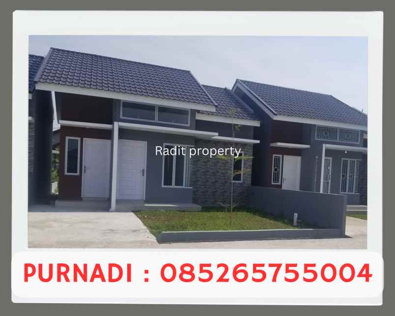 dp 5 juta untuk rumah type 45 di jalan suka karya