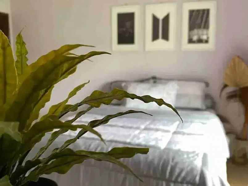 gokil rumah cantik modern kolam renang komplek