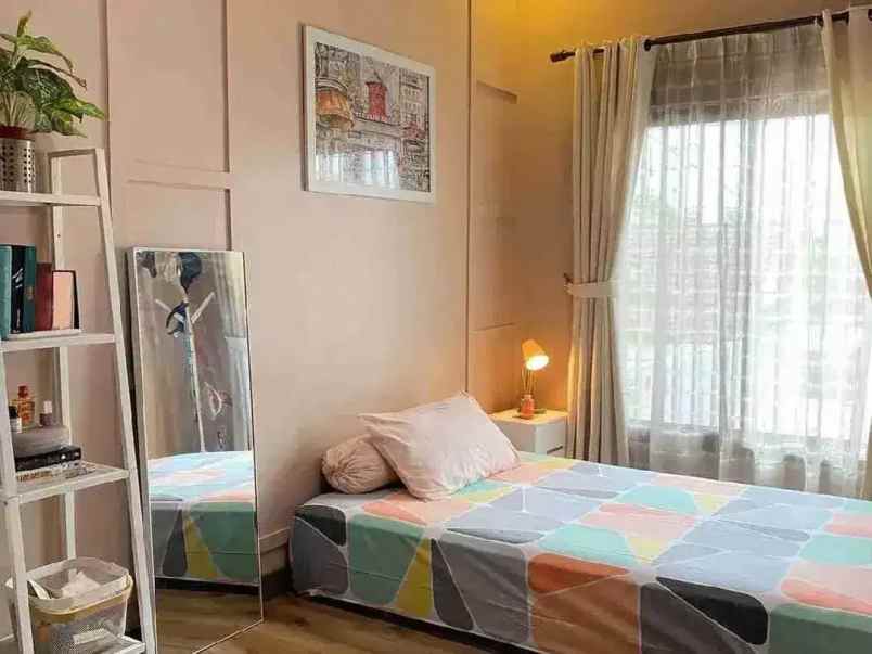 gokil rumah cantik modern kolam renang komplek