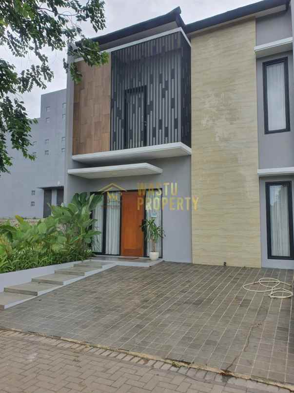 hunian dengan konsep eco residence di cikaret cibinong