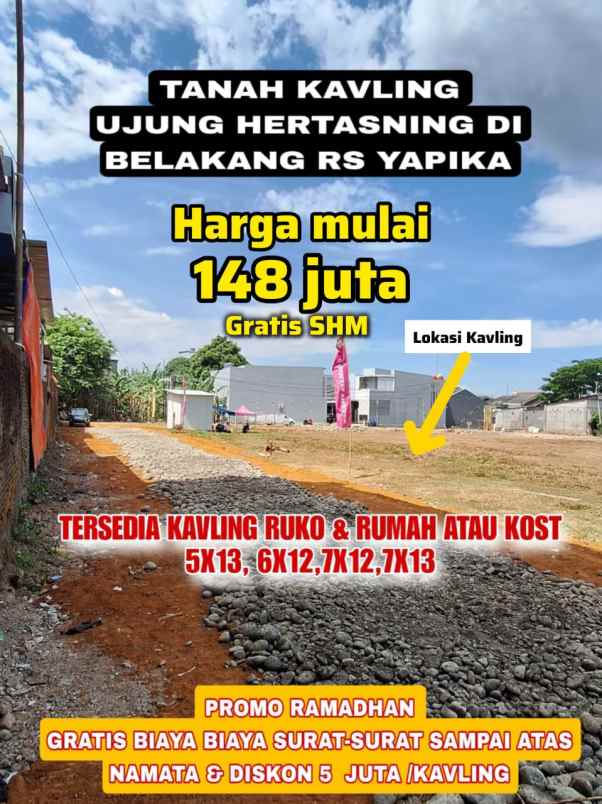 jual cepat kavling zona 1 akses strategis campus uin