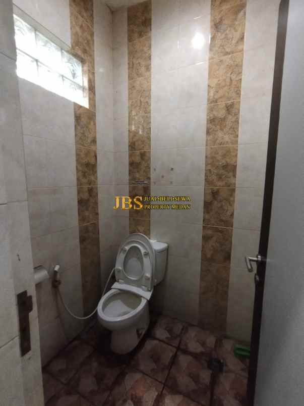 jual ruko gandeng 2 di komplek multatuli blok cc medan