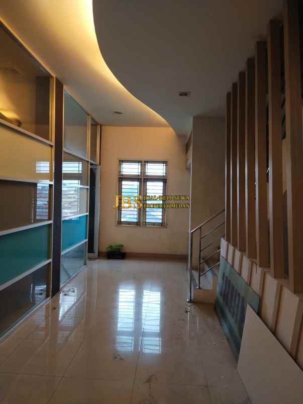 jual ruko gandeng 2 di komplek multatuli blok cc medan