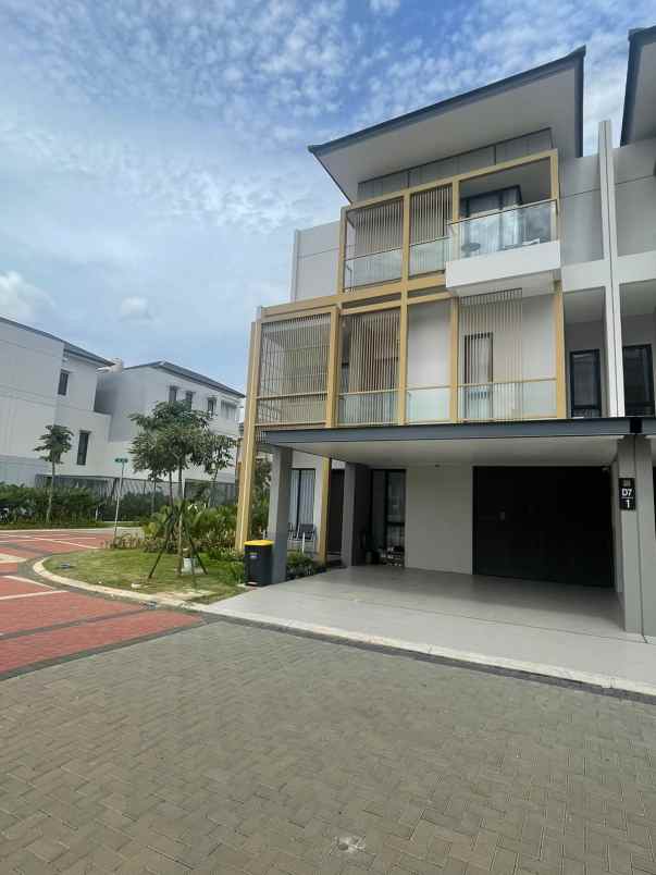 jual rumah cluster aerra by eonna di bsd