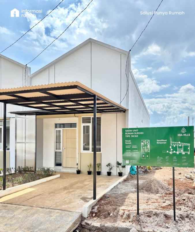 jual rumah subsidi premium di bandung selatan
