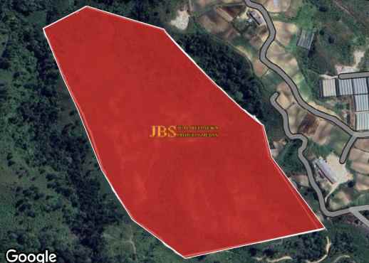 jual tanah kosong di desa ajinembah kec merek kab karo