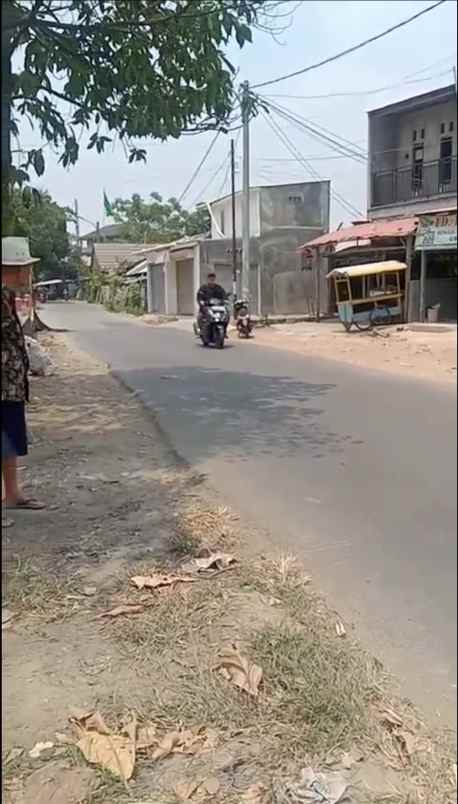 jual tanah pinggir jalan raya dekat sumarecon bekasi