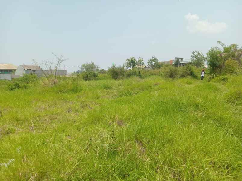 jual tanah pinggir jalan raya dekat sumarecon bekasi